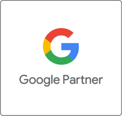 Google Partner Badge Google Partner — Collective Brain ist zertifizierte Google-Partner-Agentur