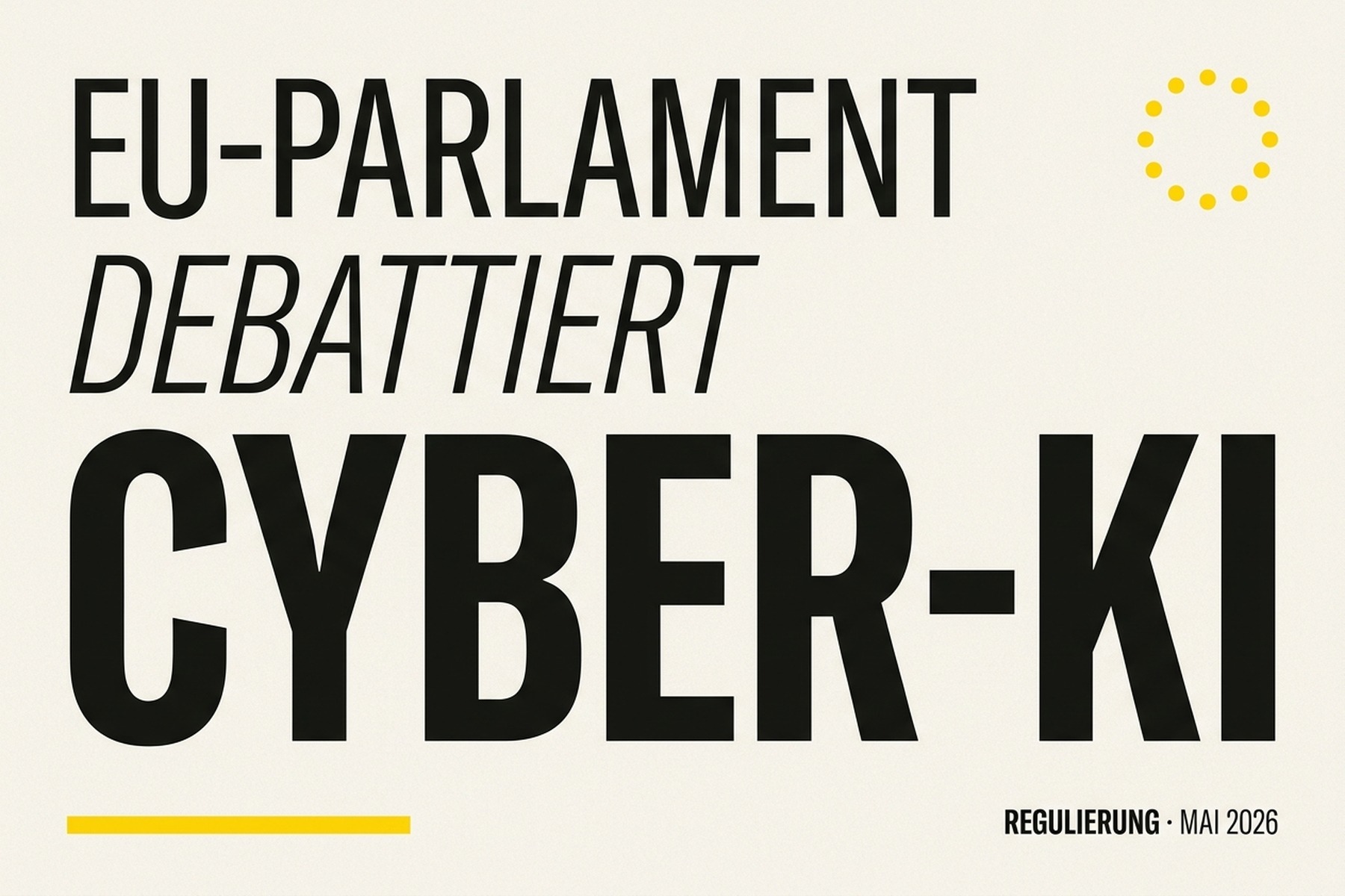EU-Parlament debattiert KI-Cyber-Modelle: Was GPT-5.5-Cyber und Anthropic Mythos für den Mittelstand bedeuten 1 EU-Parlament debattiert KI-Cyber-Modelle: Was GPT-5.5-Cyber und Anthropic Mythos für den Mittelstand bedeuten — Collective Brain